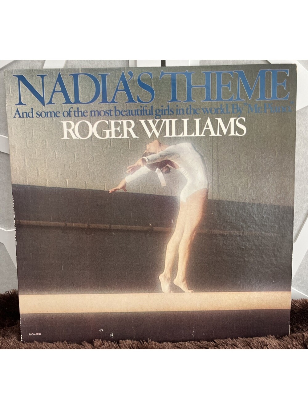 NADIA'S THEME Vinyl Roger Williams MCA LP Gatefold Minor Ring Wear G+ 1976